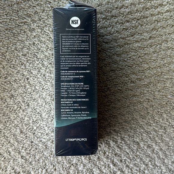 LG Water Filter LT 700 P - Picture 3 of 6